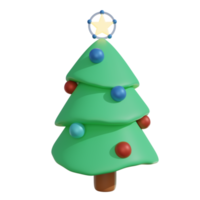 árvore de natal 3d png