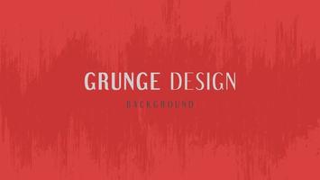 Fondo de diseño de textura grunge rojo envejecido abstracto vector