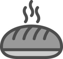 Baguette Vector Icon Design