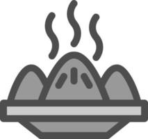 Dim Sum Vector Icon Design