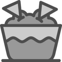 Guacamole Vector Icon Design