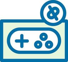 Game Disconnect Line Vector Icon Design