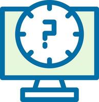 Lag Line Vector Icon Design