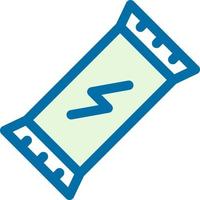Energy Bar Line Vector Icon Design