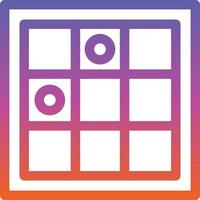 Chess Game Line Vector Icon Design