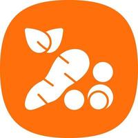 Tapioca Vector Icon Design