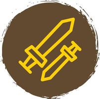 Pvp Line Vector Icon Design