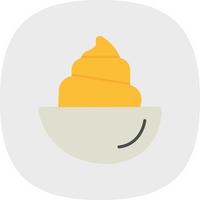 Deviled Eggs Vector Icon Design