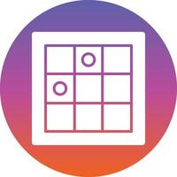 Chess Game Line Vector Icon Design