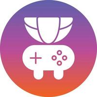 Global Gaming Line Vector Icon Design