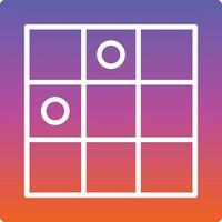 Chess Game Line Vector Icon Design