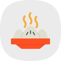 Dim Sum Vector Icon Design