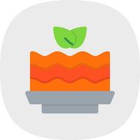 Lasagna Vector Icon Design