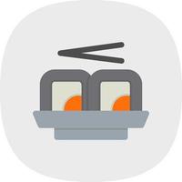 Sushi Vector Icon Design