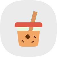 Boba Vector Icon Design