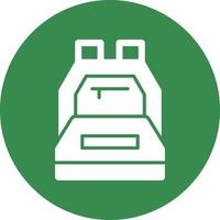 Backpack Vector Icon Design