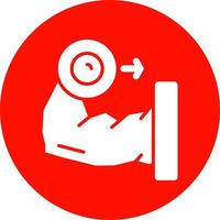 Weightlifter Vector Icon Design