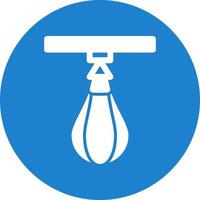 Punching Ball Vector Icon Design