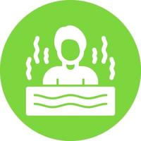 diseño de icono de vector de sauna