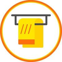 Towel Vector Icon Design