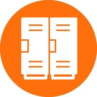 Locker Vector Icon Design