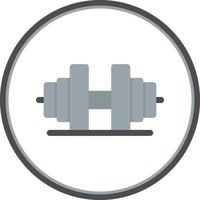 Barbells Vector Icon Design