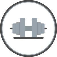 Barbells Vector Icon Design