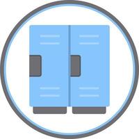 Locker Vector Icon Design