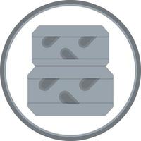 Tire Vector Icon Design