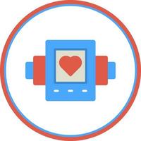 Pulsometer Vector Icon Design