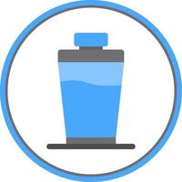 Protein Shake Vector Icon Design