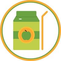 Apple Juice Vector Icon Design