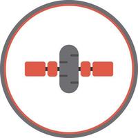 Gym Wheel Vector Icon Design