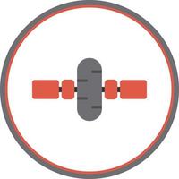 Gym Wheel Vector Icon Design