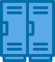 Locker Vector Icon Design