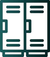 Locker Vector Icon Design
