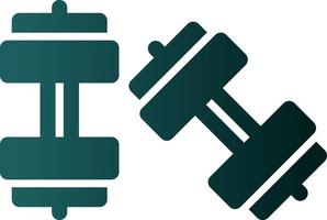 Dumbells Vector Icon Design