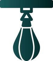 Punching Ball Vector Icon Design