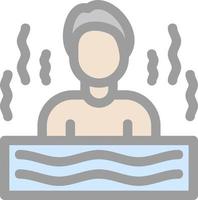 Sauna Vector Icon Design