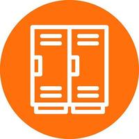 Locker Vector Icon Design