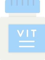 diseño de icono de vector de vitaminas