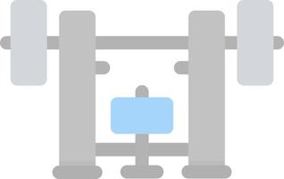 Weight Bar Vector Icon Design