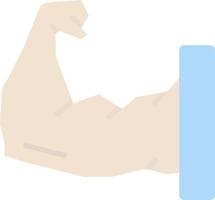 Arm Muscle Vector Icon Design