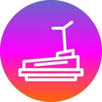 Treadmill Vector Icon Design