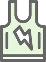 Tank Top Vector Icon Design