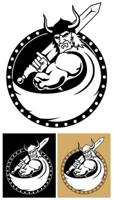 Viking With Sword