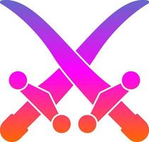 Swords Vector Icon Design