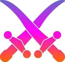 Swords Vector Icon Design