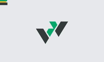 Alphabet letters Initials Monogram logo VV vector