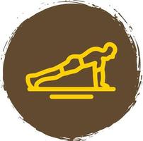 Push Ups Vector Icon Design